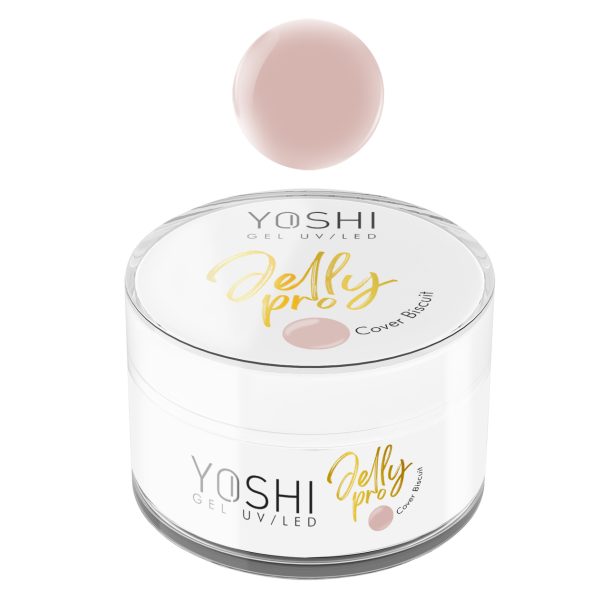 YOSHI Żel Budujący Jelly PRO Gel UV LED Cover Biscuit 15 ml