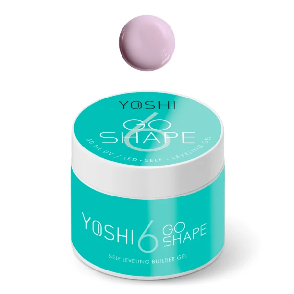 Yoshi Żel Samopoziomujący GO SHAPE UV LED GEL No6 50ml