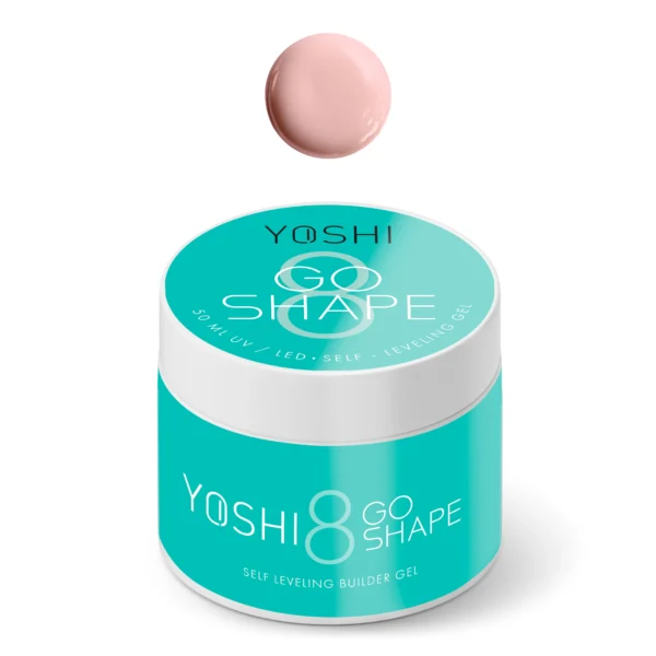 Yoshi Żel Samopoziomujący GO SHAPE UV LED GEL No8 50ml