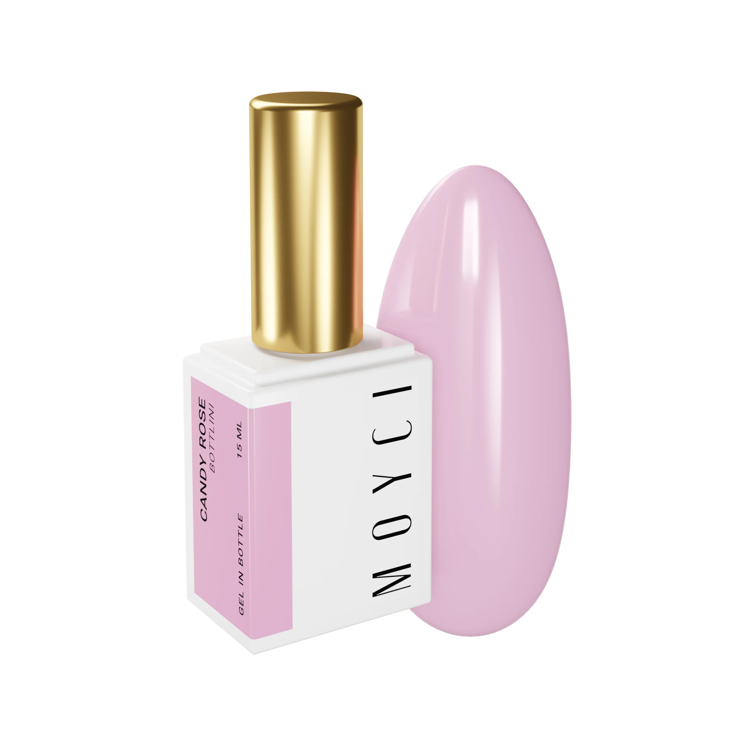 Moyci Bottlini Gel CANDY ROSE Moyci Bottlini Gel CANDY ROSE – żel w butelce 15 ml
