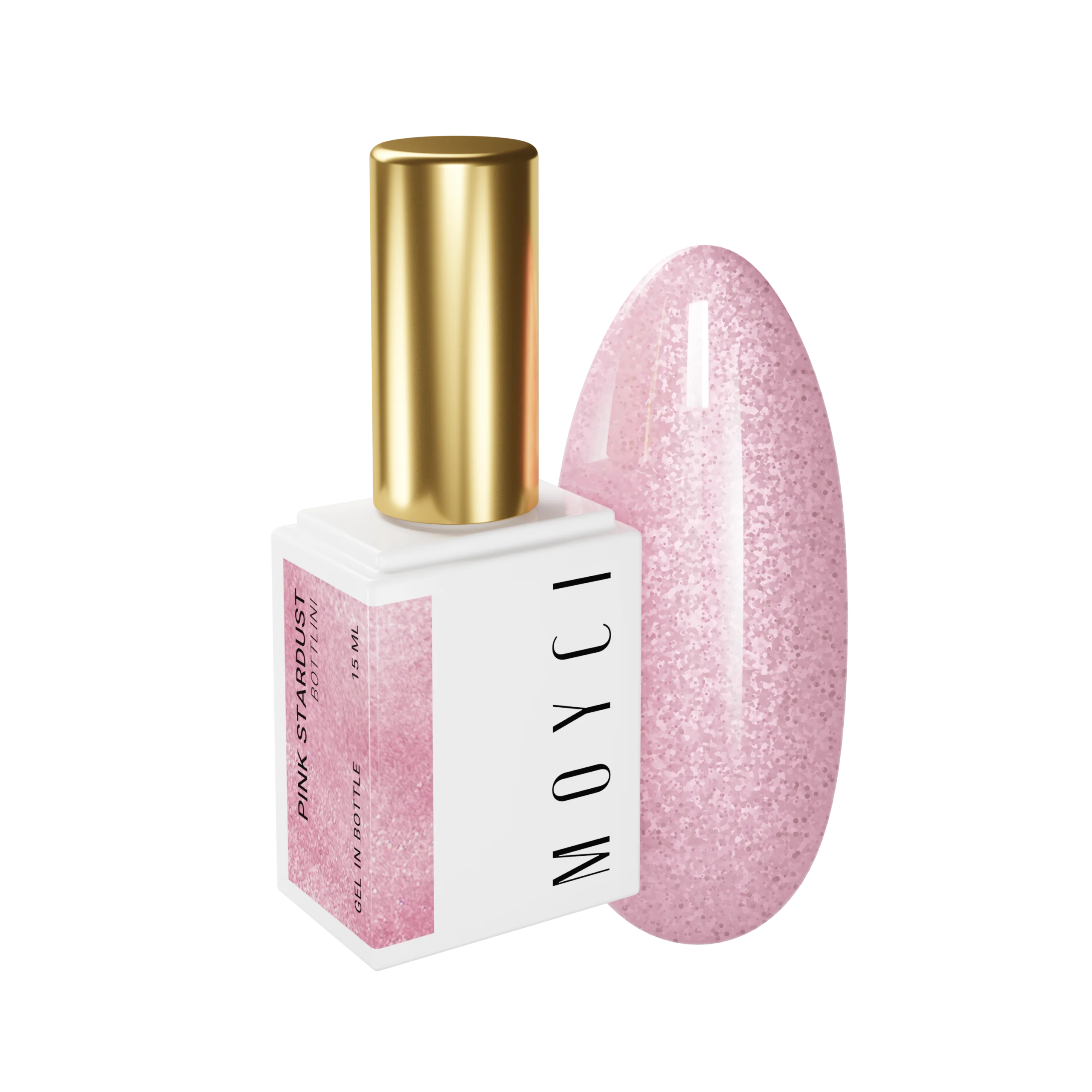 Moyci Bottlini Gel PINK STARDUST – żel w butelce 15 ml Moyci Bottlini Gel PINK STARDUST – żel w butelce 15 ml
