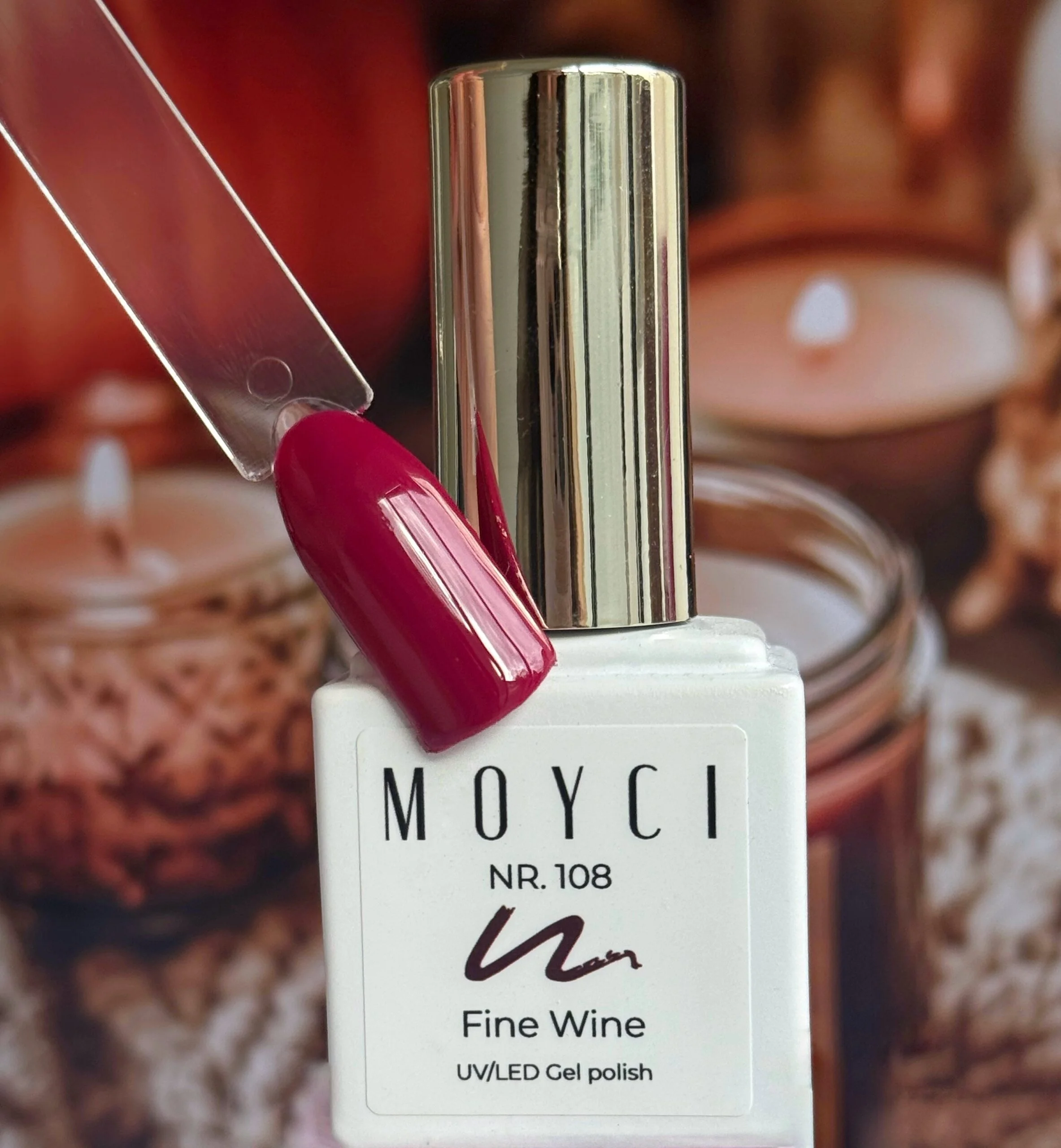 Moyci Fine Wine 108 Moyci Fine Wine Lakier hybrydowy 6 ml – 108