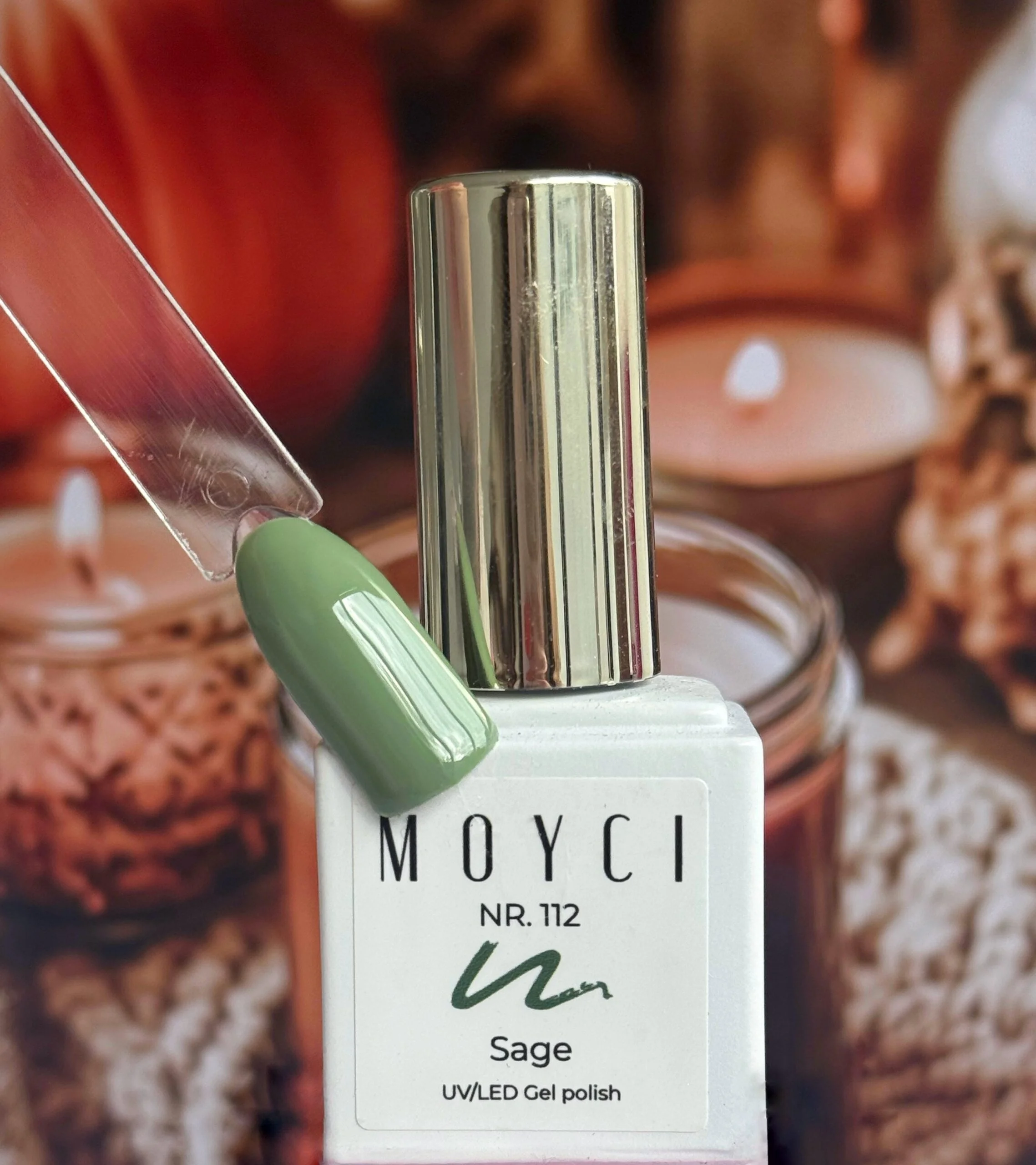 Moyci Sage 112 Moyci Sage Lakier hybrydowy 6 ml – 112