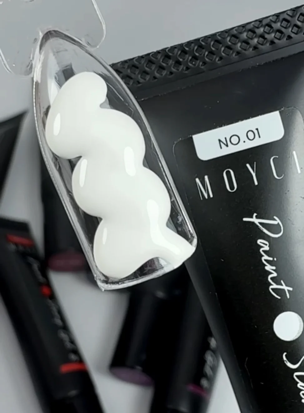 Moyci PAINT STAMP GEL – Żel do zdobień NO.01 8g