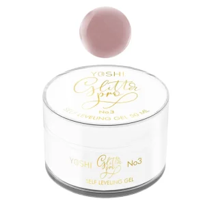 Yoshi Żel Do Paznokci Glitter PRO Gel UV LED No 3 50 ml