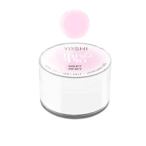 Żel z pamięcią cieczy do paznokci milky pinky