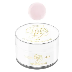 YOSHI Żel Do Paznokci Glitter PRO Gel UV LED No 4 50 ml