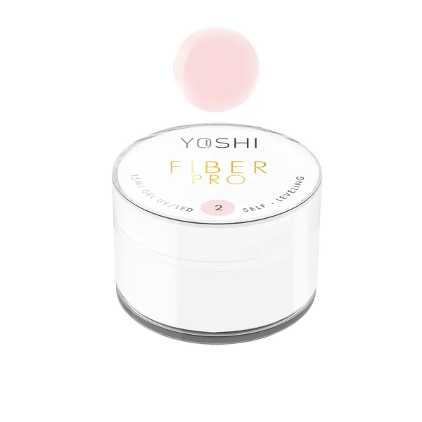 Żel do paznokci Yoshi Fiber Pro UV/Led nr 02 15ml