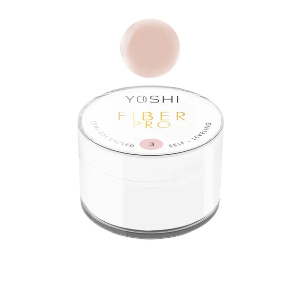 Żel do paznokci Yoshi Fiber Pro UV/Led nr 03 15ml