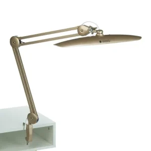 SONOBELLA – Lampa warsztatowa Sonobella BSL-01 LED 24W + CLIP ZŁOTA