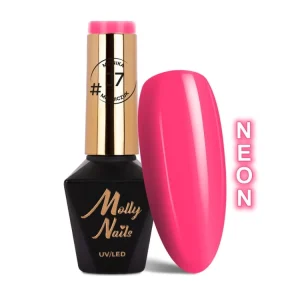 Lakier hybrydowy LED/UV Gel Polish Molly Nails #Juicy by Monika Mielniczuk Nr #J7 HEMA/Di-HEMA free 8g