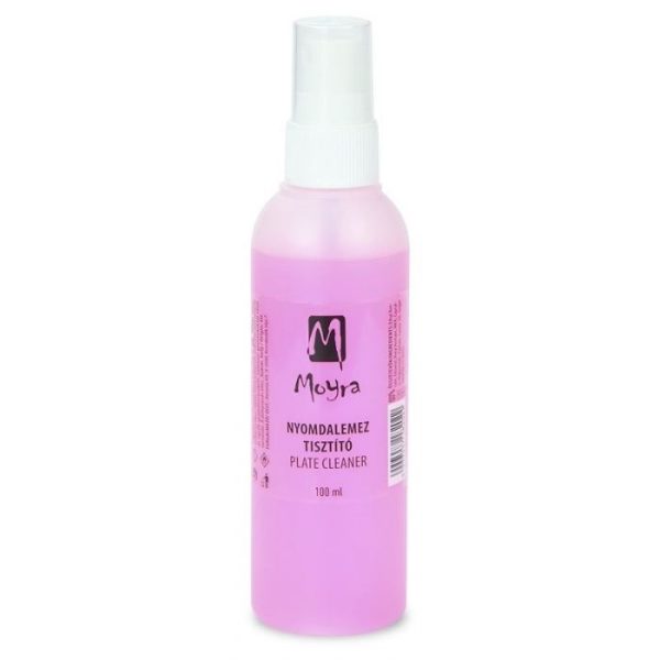 Moyra Plate Cleaner 100ml - preparat do czyszczenia płytek PINK