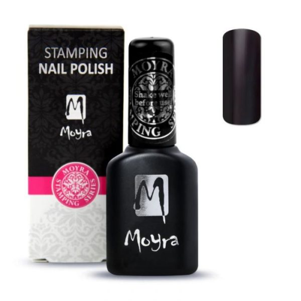 Moyra lakier do stempli SMART 01 BLACK 12ml.