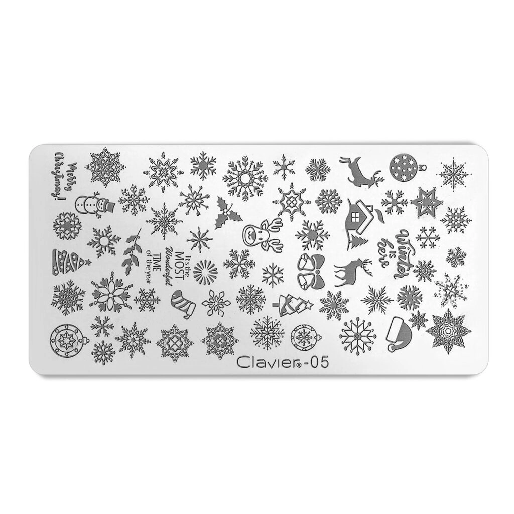 Naklejka-Blaszka-do-paznokc-Clavier-05-1024x1024 Blaszka do stempli, metalowa, Clavier 05/Y081