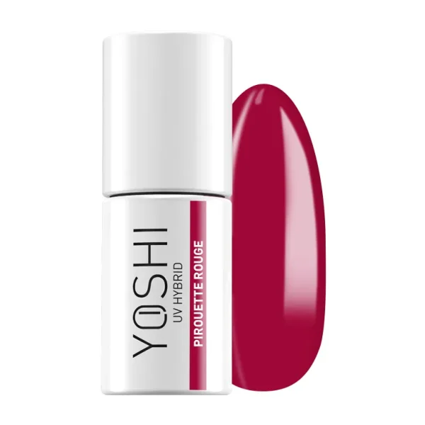 Lakier Hybrydowy Yoshi UV LED Pirouette Rouge 6 ml – 242