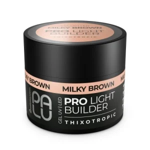 ŻEL BUDUJĄCY PRO LIGHT BUILDER PALU MILKY BROWN/45g
