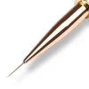Pędzelek do zdobień z kryształkami Clavier 13mm, złoty