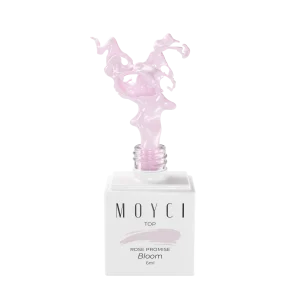 Moyci Top ROSE PROMISE Lakier nabłyszczający NO WIPE 6ml – Bloom