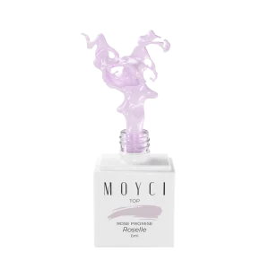 Moyci Top ROSE PROMISE Lakier nabłyszczający NO WIPE 6ml – Roselle