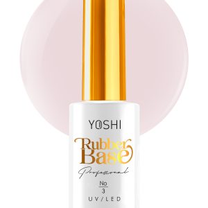 YOSHI Baza do paznokci Rubber Base UV Hybrid No3 10 ml