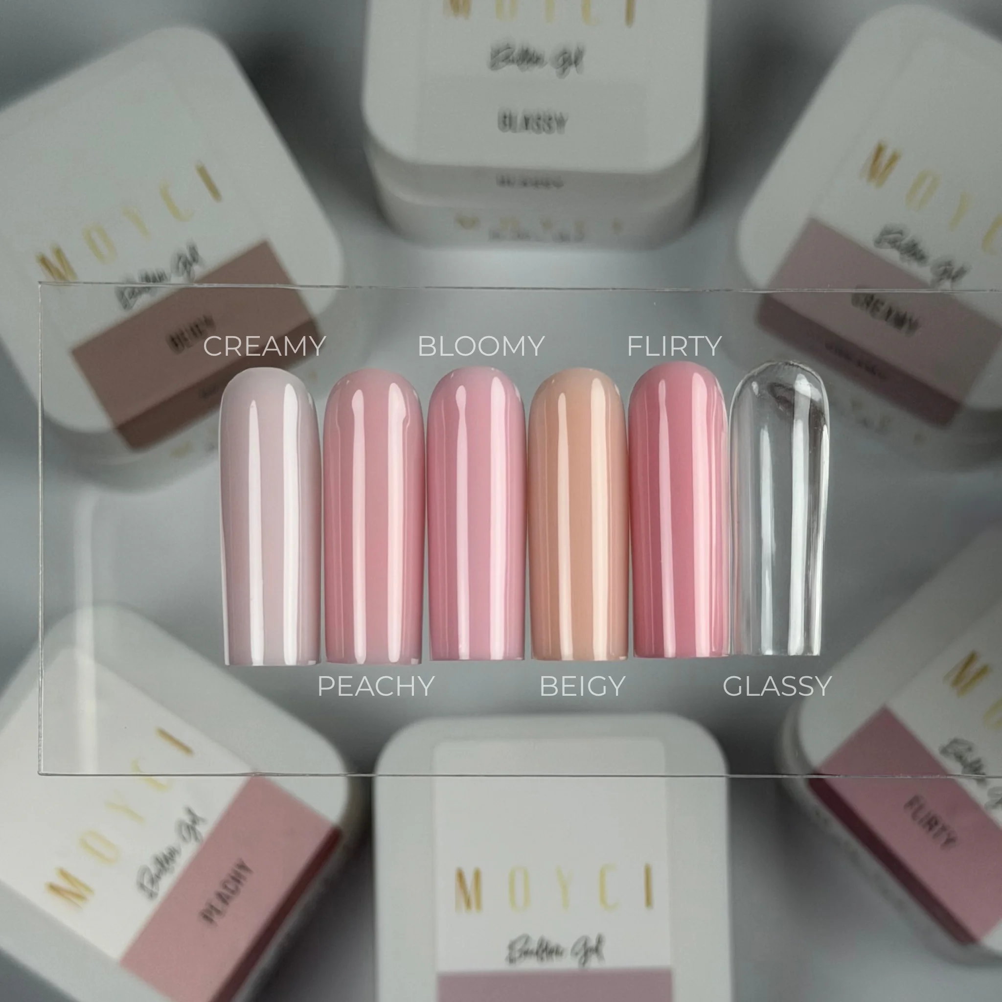 Moyci Builder Gel PEACHY – żel budujący 50 ml Moyci Builder Gel PEACHY – żel budujący 50 ml