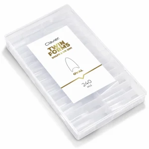 Formy do przedłużania TWIN FORMS Oval BSHAPE & GO 2w1 Clavier