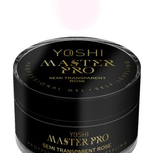 YOSHI Żel Master Pro Semi Transparent Rose 50 ml żel do paznokci półtransparentny