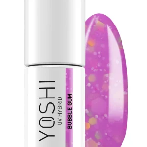 Yoshi Lakier Hybrydowy UV LED Bubble Gum 6 Ml – 722