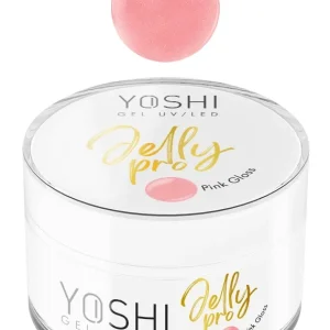 Yoshi Żel Budujący Jelly PRO Gel UV LED Pink Gloss 50 Ml