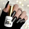 Top brokatowy do paznokci hybrydowych Nailsology Sun Shine Clavier, brokat złoty, 8ml