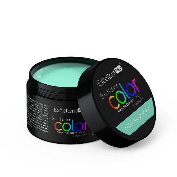 Żel Excellent Color Builder With Thixotropy Mint Harmony 15g