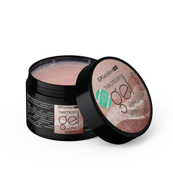 Żel Excellent PRO Thixotropy gel with effect Peachy Pearly 50g