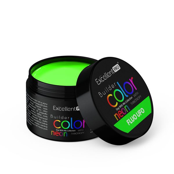 Żel Excellent Pro Builder Color With Thixotropy Fluo Ufo 15g