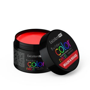 Żel Excellent Pro Builder Color With Thixotropy Mulen & Rouge 15g