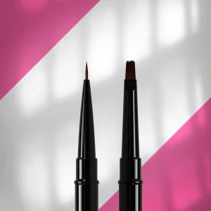 Pędzelek dwustronny Staleks EXPERT liner 7 mm / do żelu 7 mm