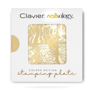 Clavier Golden Edition – Abstract Flow (01/S) Metalowa blaszka do stempli
