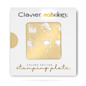 Clavier Golden Edition – Abstract Flow (02/S) Metalowa blaszka do stempli