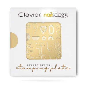 Clavier Golden Edition – Abstract Flow (03/S) Metalowa blaszka do stempli