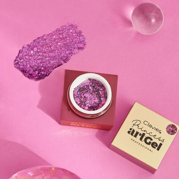Żel do zdobień Art Gel Princess Clavier, manicure, Aurora