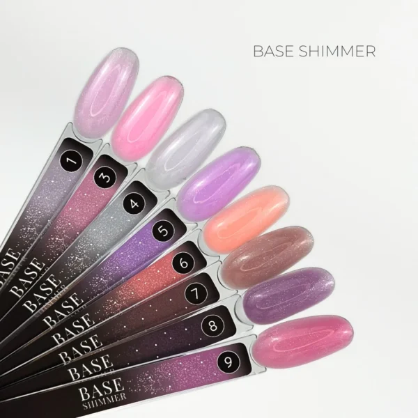 base-shimmer-600x600 Crystal Base Shimmer №9 HEMA & TPO 12ml Free baza do paznokci z drobinką