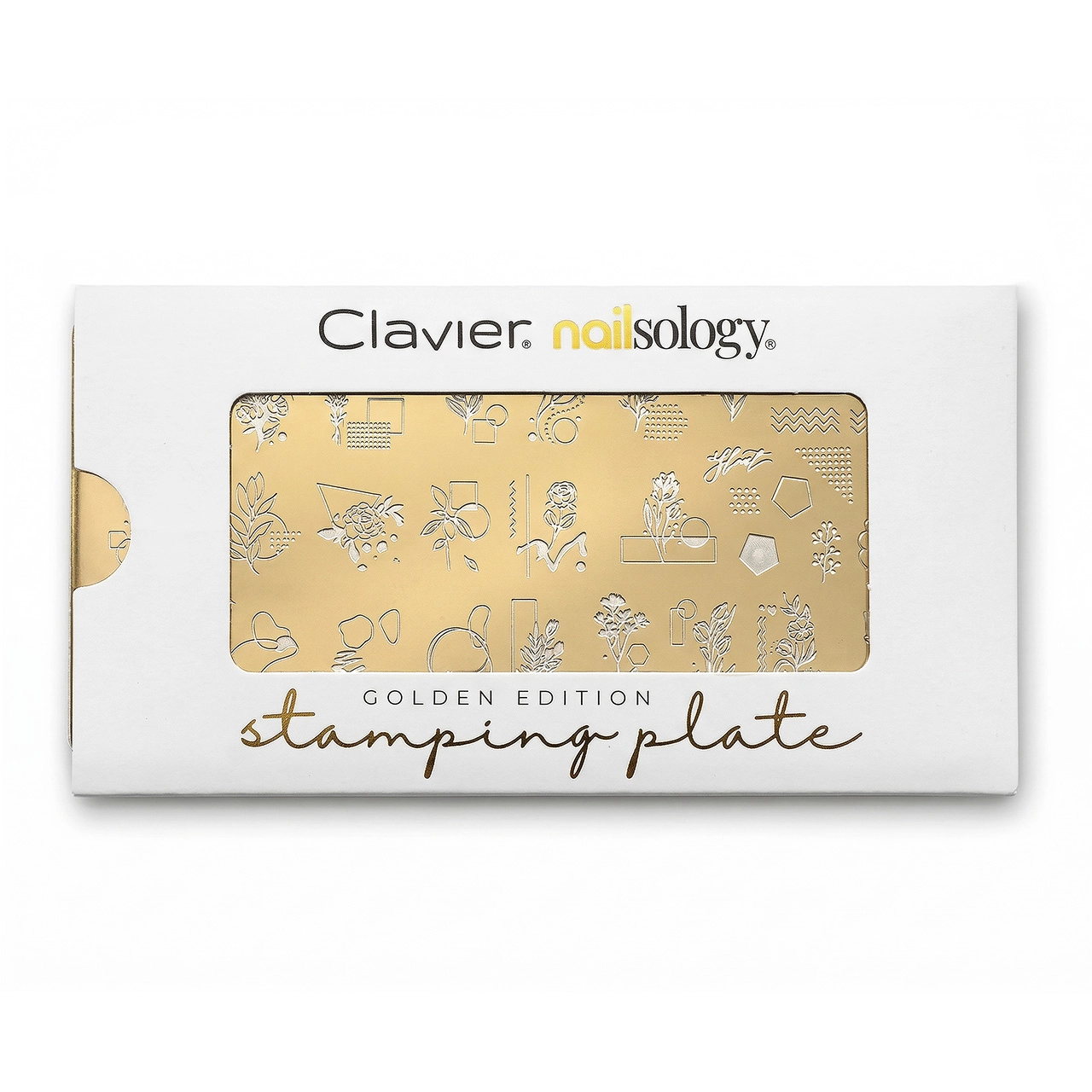 batonic-shapes01mopakowanie Clavier Golden Edition – Botonic Shapes (01/M) Metalowa blaszka do stempli