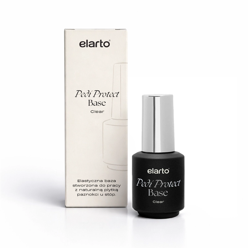 elarto Baza hybrydowa do pedicure Pedi Protect Base Clear 7ml elarto Baza hybrydowa do pedicure Pedi Protect Base Clear 7ml