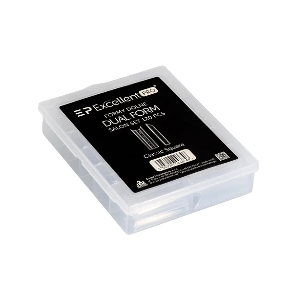 Formy dolne dual form Classic Square 120 szt Excellent PRO