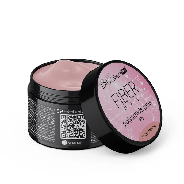 Baza Excellent PRO Fiber Gel Polyamide Plus LIGHT MOCHA 50g