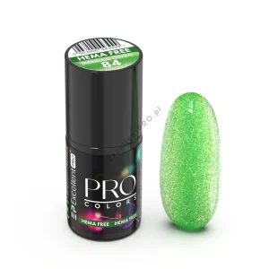 Lakier hybrydowy Excellent PRO Colors HemaFree 084 MERMAID GREEN 7g