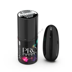 Lakier hybrydowy Excellent PRO Colors 070 BLACK (ONE COAT 070 EXTREME BLACK) 7g