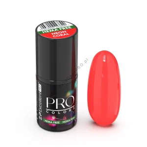 Lakier Excellent PRO Colors HemaFree 53 NEON CORAL (BASIC 53) 7g