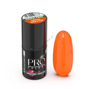 Lakier hybrydowy Excellent PRO Colors HemaFree 25 NEON ORANGE (BASIC 25) 7g