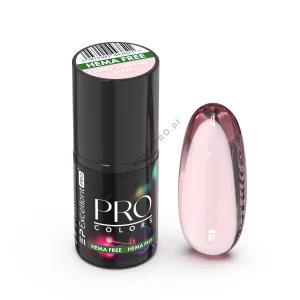 Lakier hybrydowy Excellent PRO Colors HemaFree 5 TRANSPARENT PINK (SEMI-TRANSPARENT 5) 7g