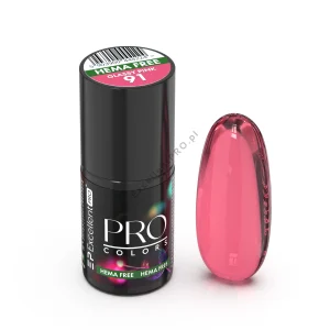 Lakier Glass Excellent PRO 091 GLASSY PINK 7g